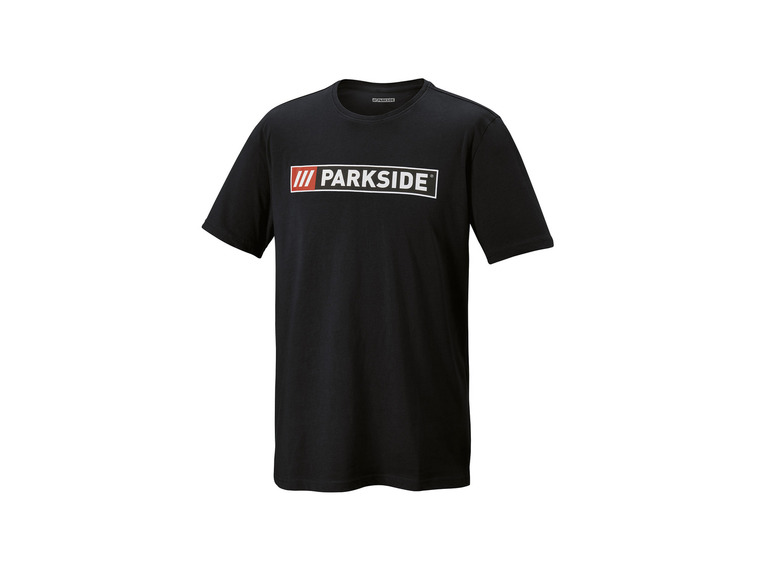 PARKSIDE T-shirt męski z bawełny M 48/50, Czarny