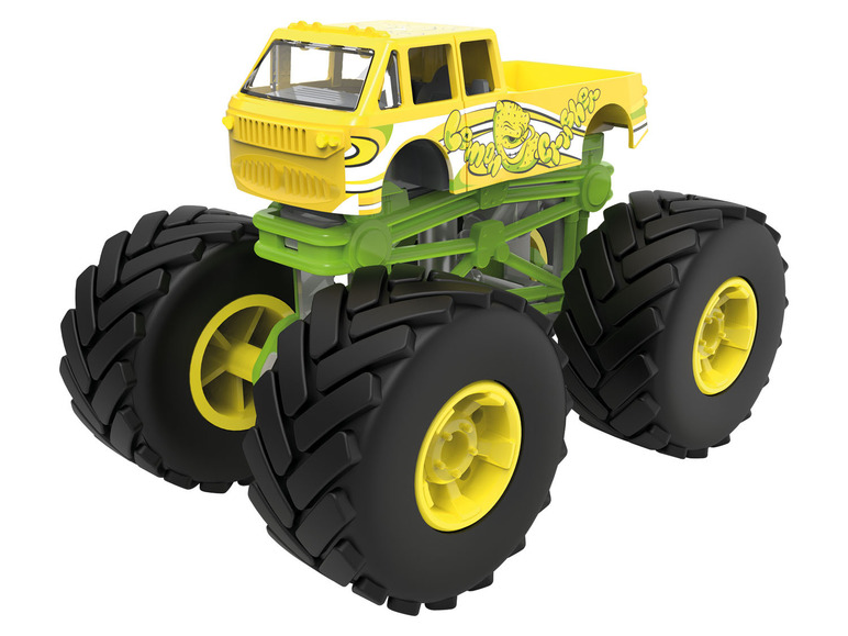 Playtive Monster truck zabawka, 1:64, 1 szt. Lemon Crusher