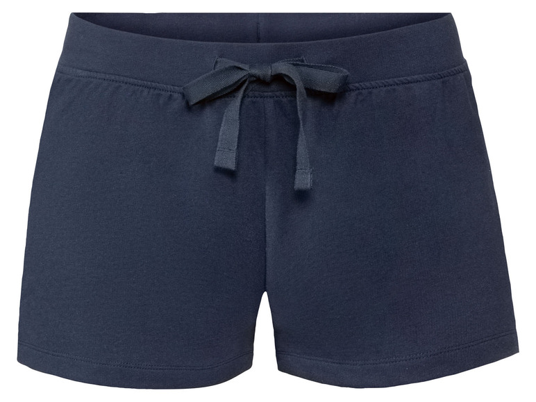 esmara Szorty damskie hotpants z bawełną, 1 para S 36/38, Granatowy