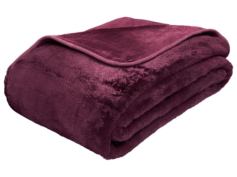 Gözze Koc premium Cashmere-Feeling 130 x 170 cm, Fioletowy