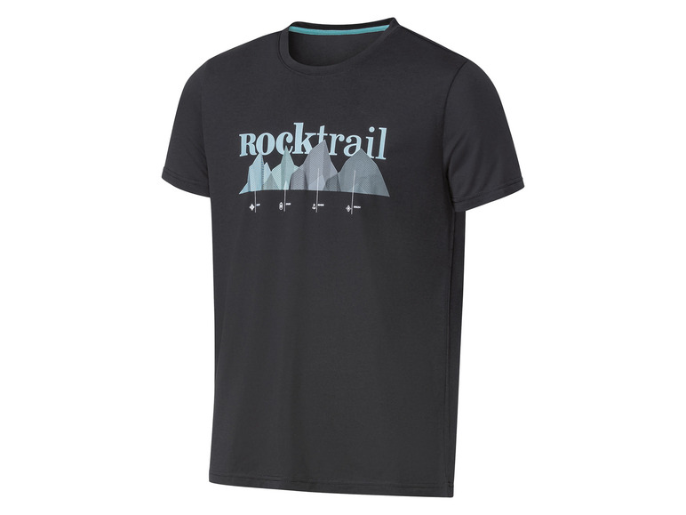 Rocktrail T-shirt funkcyjny męski L 52/54, Czarny