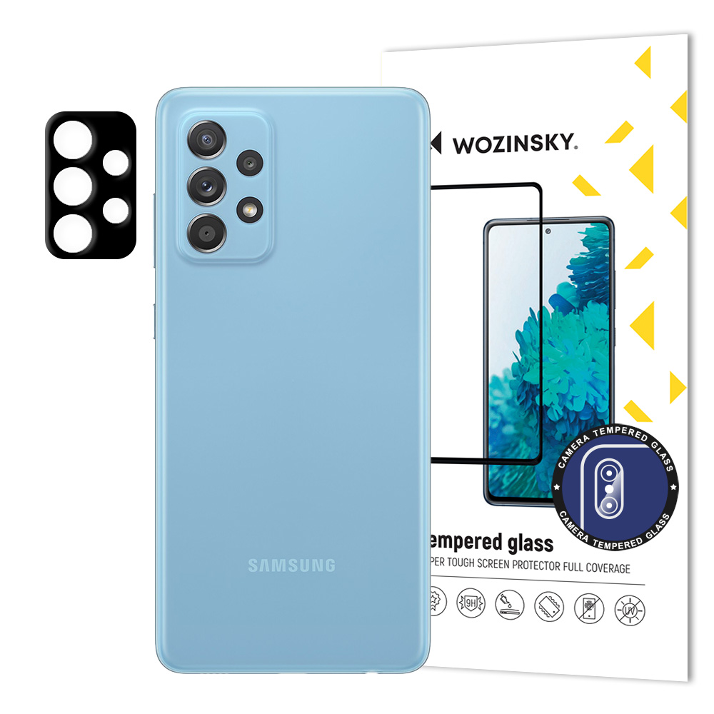 Wozinsky Full Camera Glass szkło hartowane 9H na cały aparat kamerę Samsung Galaxy A52 5G