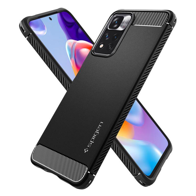 SPIGEN RUGGED ARMOR XIAOMI REDMI NOTE 11 PRO+ PLUS 5G MATTE BLACK