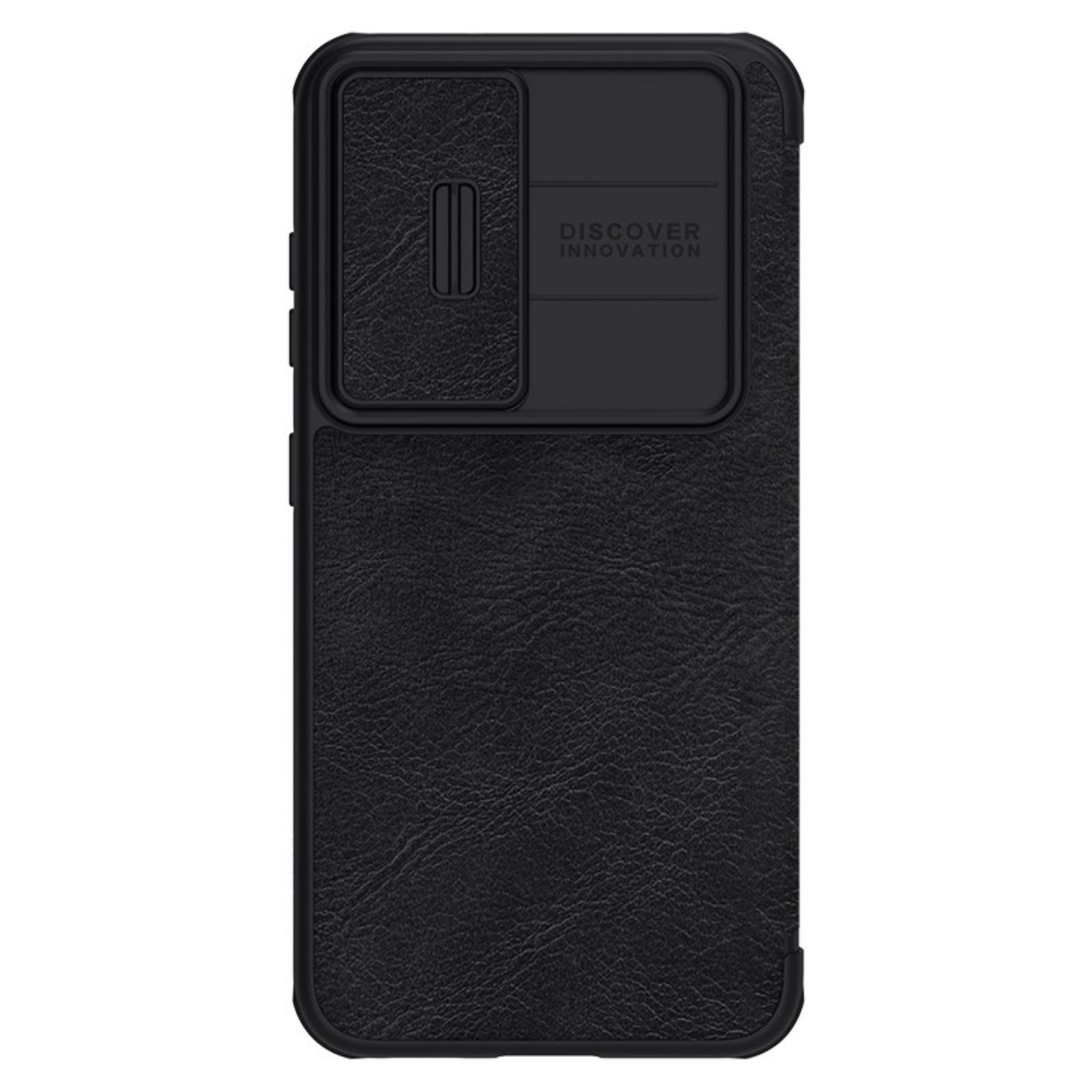 Nillkin Qin Leather Pro Case etui Samsung Galaxy S23+ pokrowiec z klapką osłona na aparat czarne