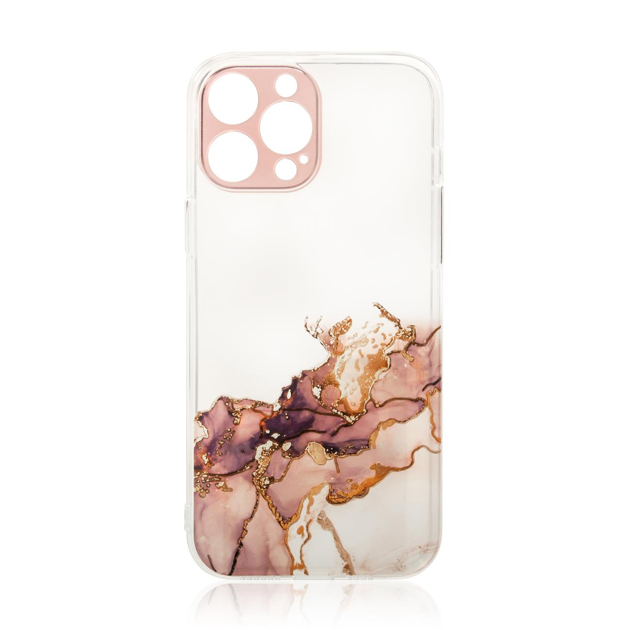 Marble Case etui do Xiaomi Redmi Note 11 Pro żelowy pokrowiec marmur brązowy