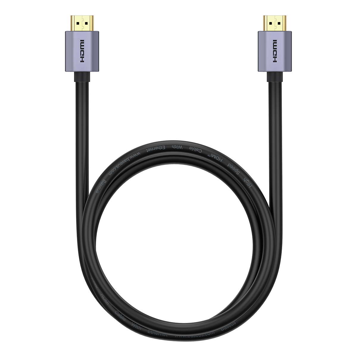 Baseus High Definition Series kabel HDMI 2.0 4K 60Hz 1,5m czarny (WKGQ020101)