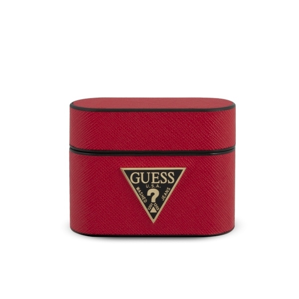 Guess GUACAPVSATMLRE AirPods Pro cover czerwony/red Saffiano