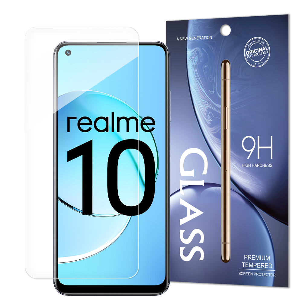 Standard Tempered Glass Koperta szkło hartowane Realme 10 9H