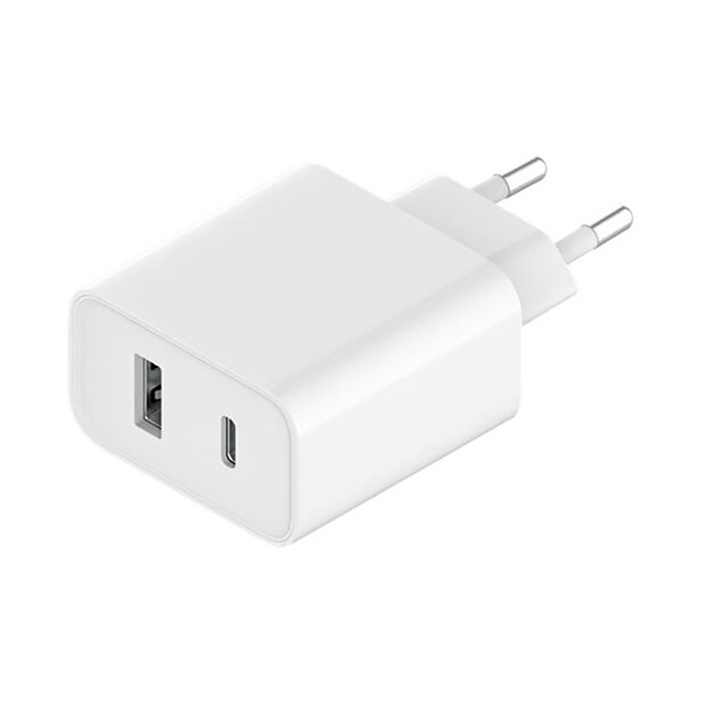 Xiaomi Travel Charger Combo szybka ładowarka sieciowa USB-A / USB-C 33W PD biała (BHR4996GL)