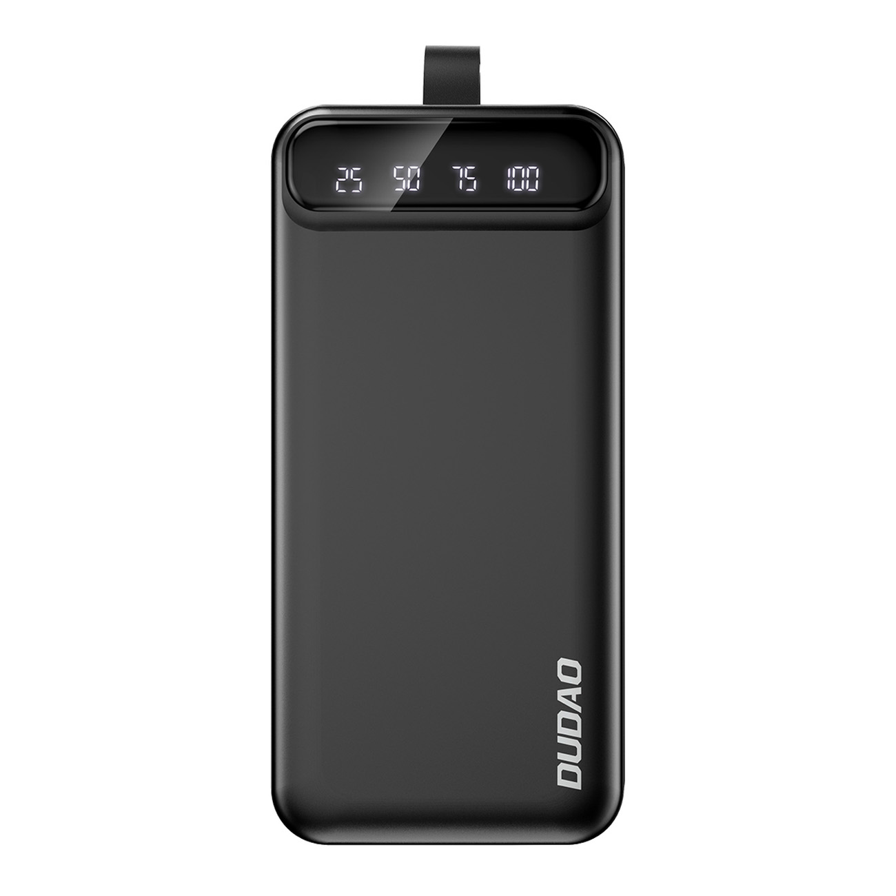 Dudao powerbank 30000 mAh 2x USB / USB-C z lampką LED 10W czarny (K8s+ black)