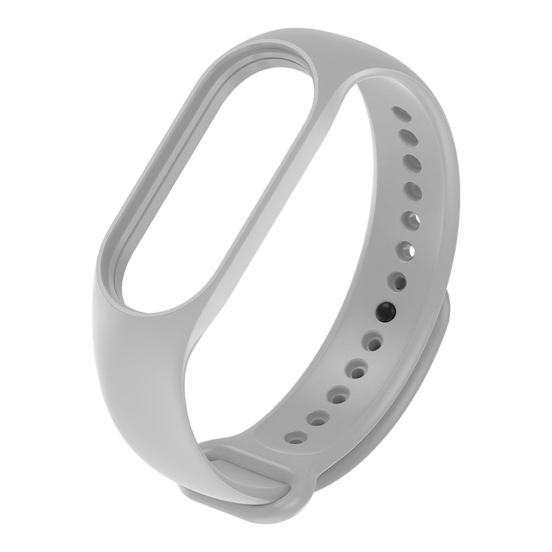 Zamienna silikonowa opaska do Xiaomi Smart Band 7 pasek bransoleta bransoletka szary