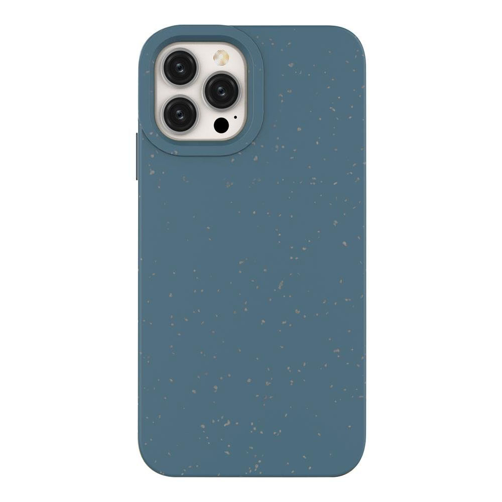 Eco Case etui iPhone 14 Pro Max silikonowy degradowalny pokrowiec granatowe