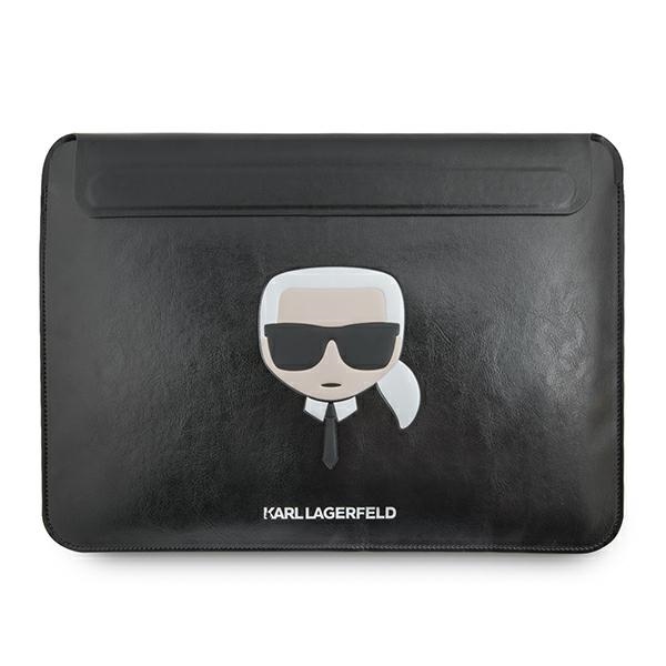 Karl Lagerfeld Sleeve KLCS16KHBK 16" czarny/black Ikonik Karl`s Head