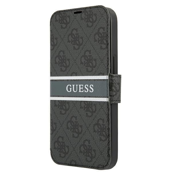 Guess GUBKP13L4GDGR iPhone 13 Pro / 13 6,1" szary/grey book 4G Stripe