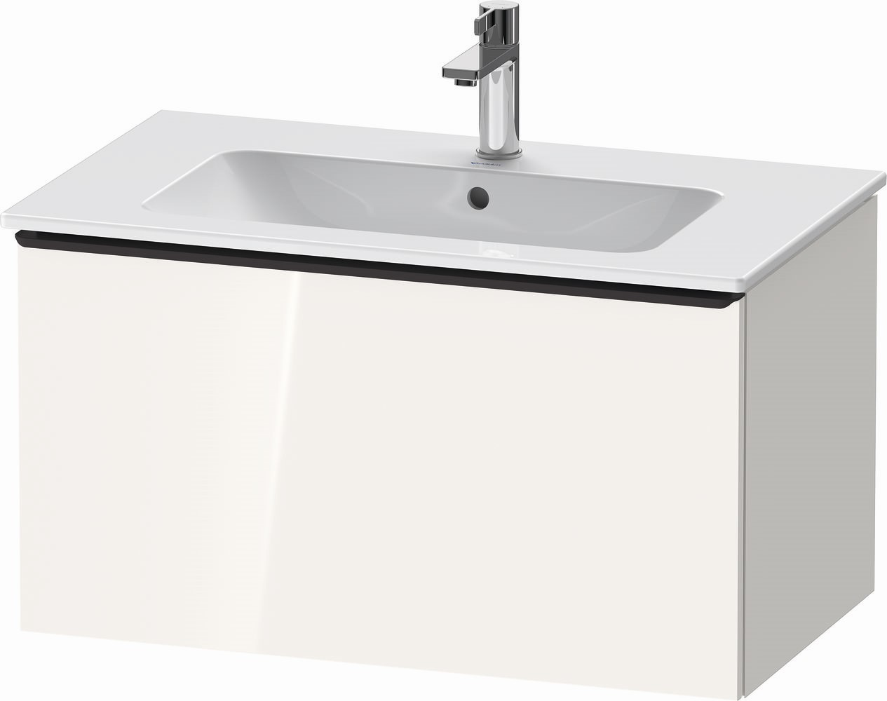 Darmowa Dostawa - Szafka wisząca podumywalkowa 81x46.2 cm Duravit D-Neo DE426202222