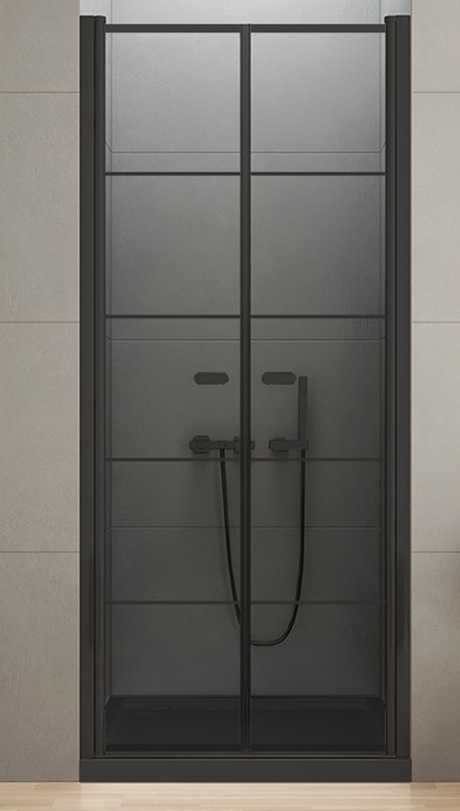 Darmowa Dostawa - Drzwi prysznicowe New Trendy New Soleo Black D0281A