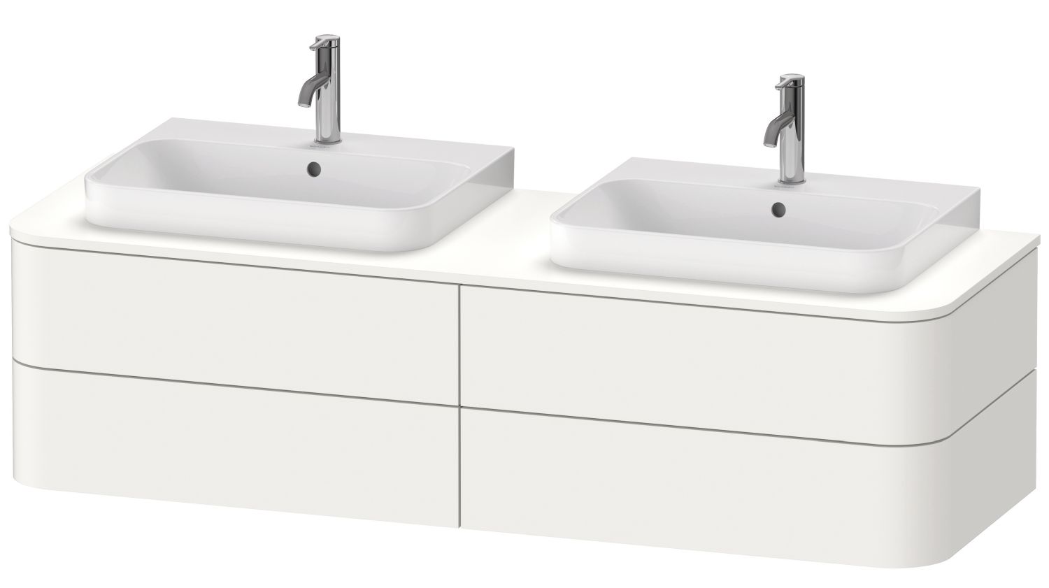 Darmowa Dostawa - Szafka podumywalkowa wisząca 160x55 cm Duravit Happy D.2 Plus HP4974B3636