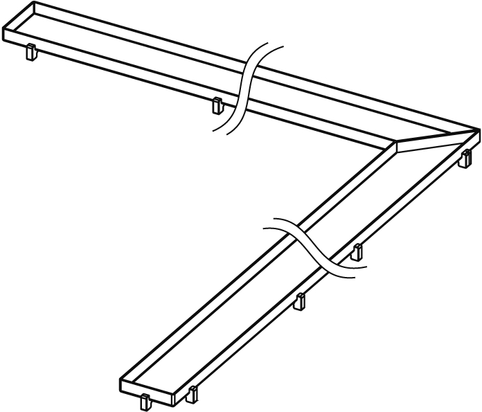 Darmowa Dostawa - Ruszt odpływu prysznicowego 90 cm Tece Drainline 610970