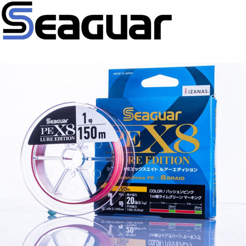 Seaguar Plecionka PE X8 Lure Edition 150m 1.2Gou 0.185mm