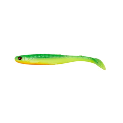 Savage Gear Guma Ripper Slender Scoop Shad 13cm Green Yellow