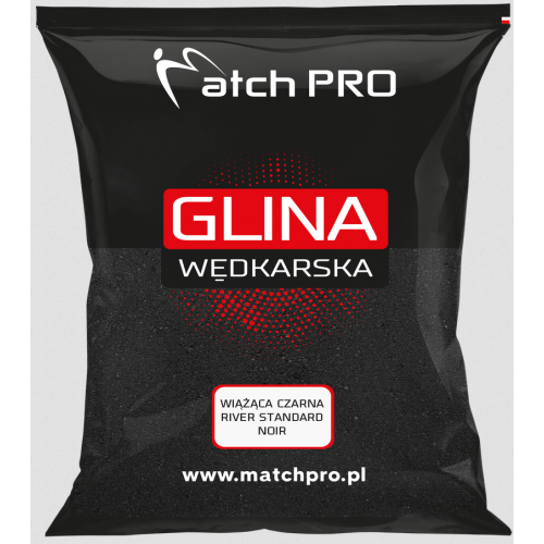 MatchPro Glina Wiążąca Czarna River Standard 2kg