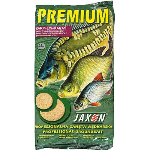 JAXON ZANĘTA PREMIUM KARP, LIN, KARAŚ 1KG