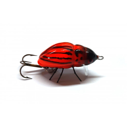 Microbait Wobler Smużak Colorado Beetle 2,4cm Fluo Orange