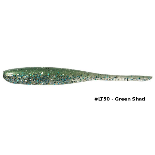 Keitech Guma Shad Impact 2" 5cm LT50 Green Shad