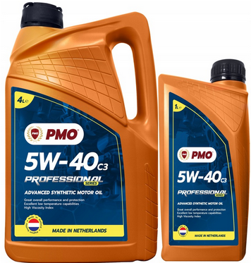 PMO PROFESSIONAL MOTOR OIL 5W40 5L - Petrostar