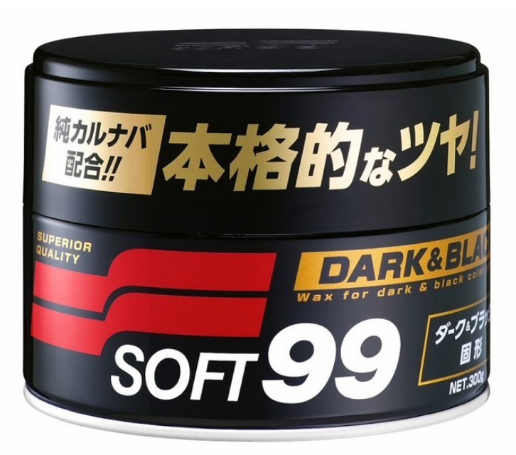 SOFT99 DARK & BLACK WOSK JAPOŃSKI 300G - Petrostar