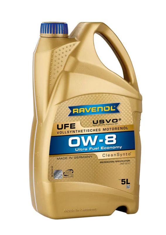 RAVENOL ULTRA FUEL ECONOMY UFE 0W8 5L - Petrostar