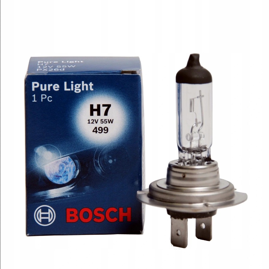 BOSCH ZAROWKA H8 PURE LIGHT 12V 35W PGJ19-1 1987302081 - Petrostar