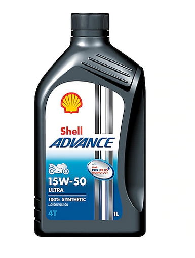 SHELL ADVANCE ULTRA 15W50 4T 1L - Petrostar