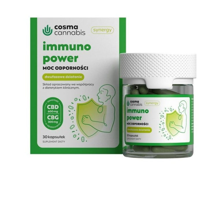 Cosma Cannabis Synergy Immuno Power, 30 kapsułek