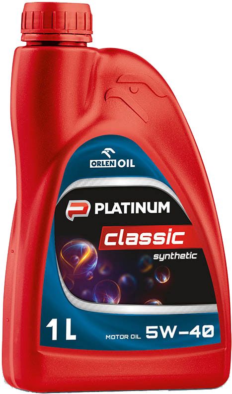 Olej Platinum Classic synthetic 5W-40 1 l