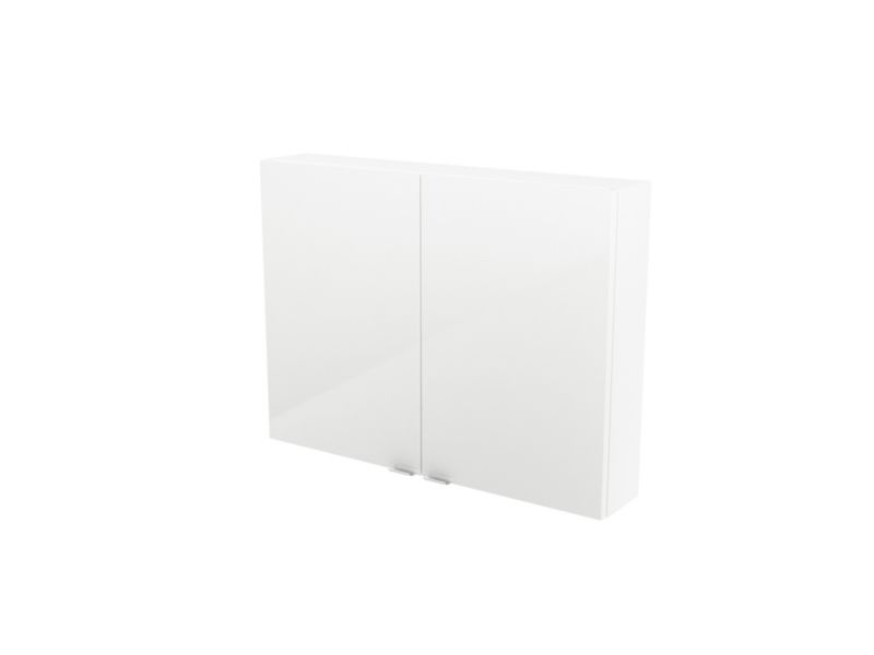 Szafka wisząca GoodHome Imandra 80 x 60 x 15 cm biała