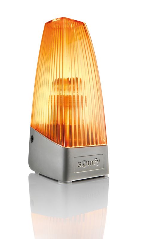 Lampa ostrzegawcza Somfy do bramy z automatem