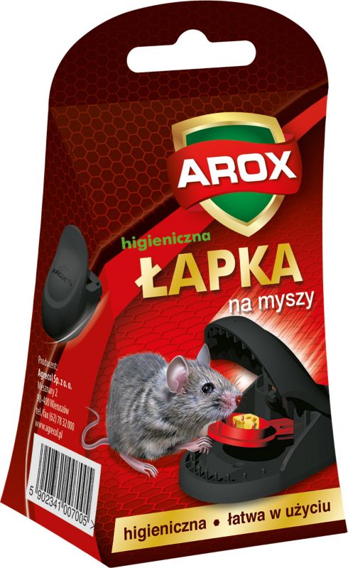 Łapka na myszy plastikowa