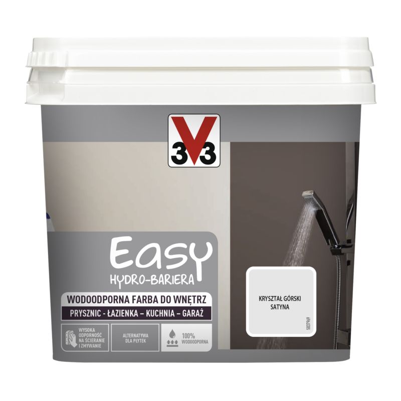 Farba V33 Easy Hydro-Bariera kryształ górski 0,75 l