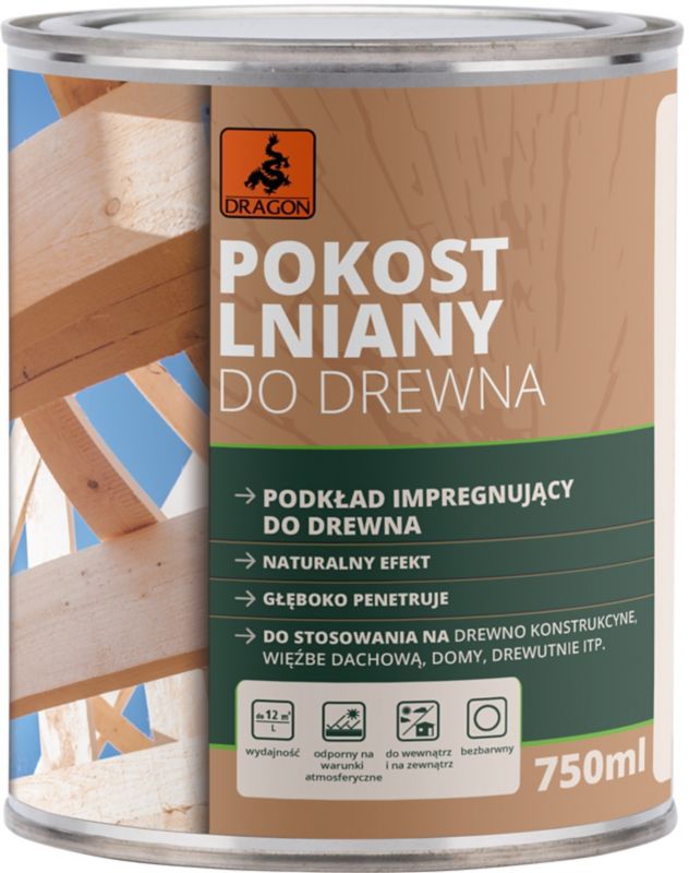 Pokost lniany Dragon 750 ml