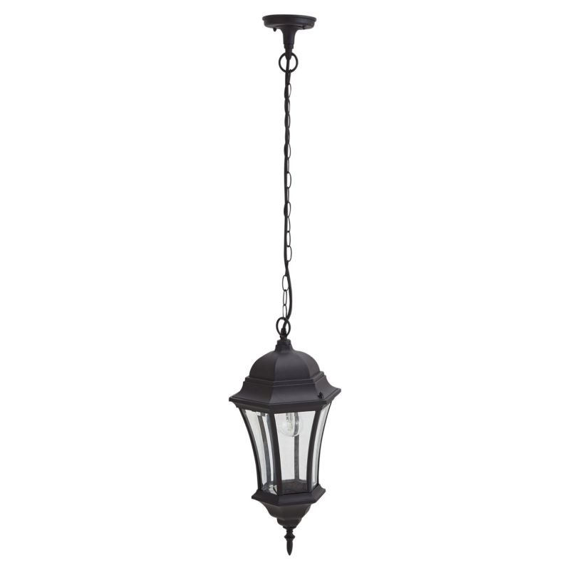 Lampa ogrodowa wisząca Blooma Richelieu 1 1 x 60 W E27 czarna