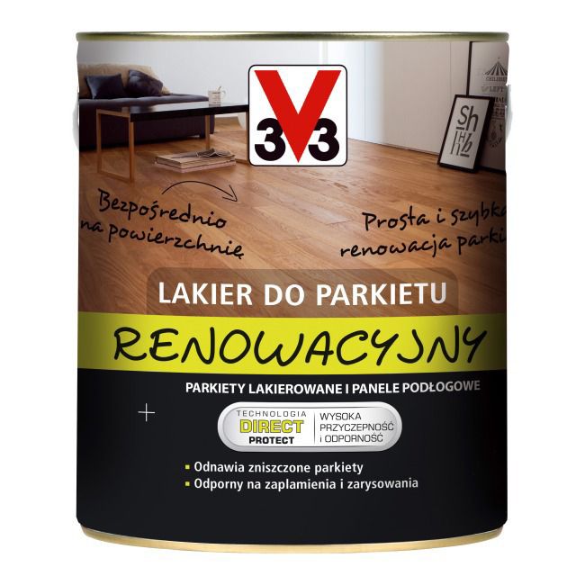 Lakier V33 do parkietu