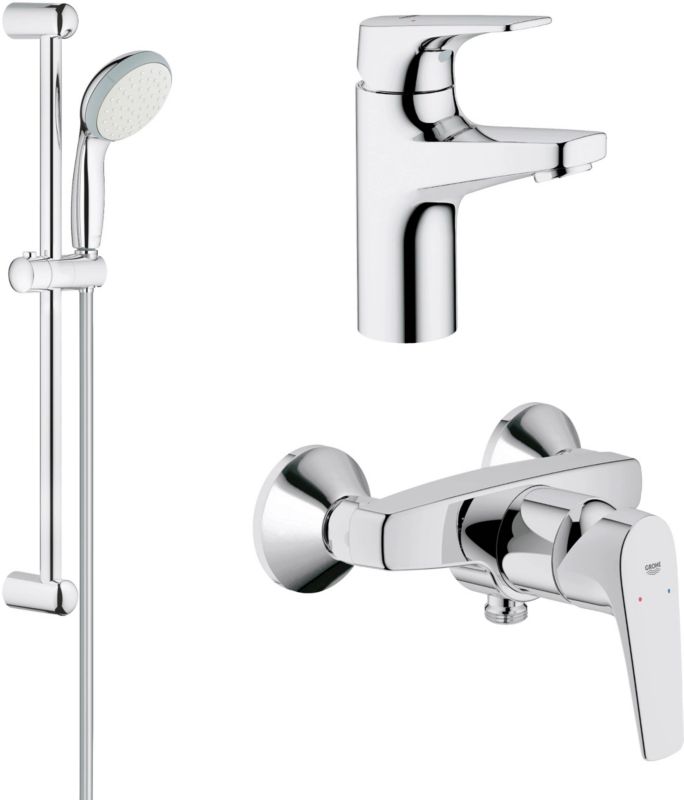 Zestaw prysznicowy Grohe Bau Flow