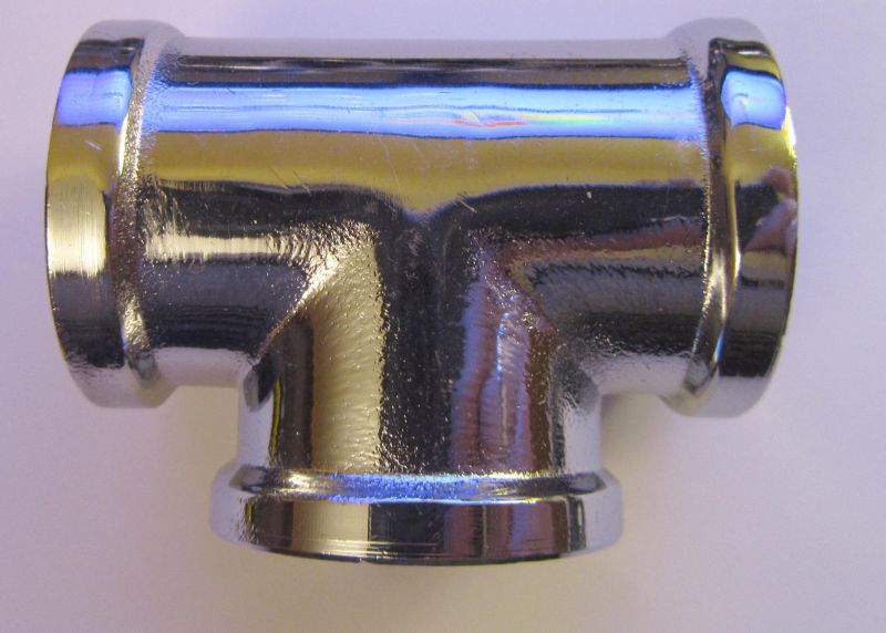 Trójnik 3/4” chrom