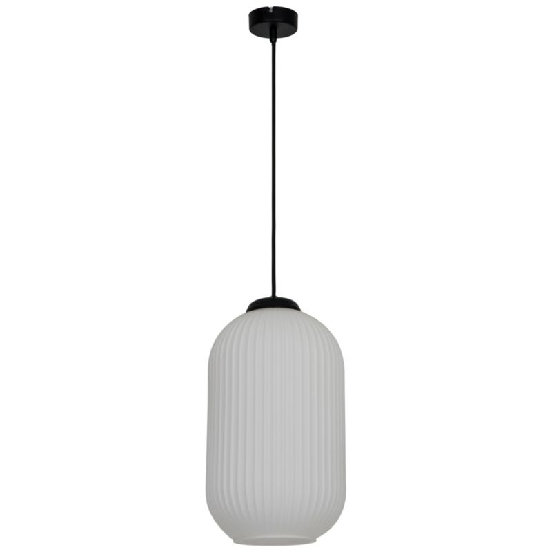 Lampa wisząca GoodHome Walgis 1-punktowa 20 W E27 chrom / biała