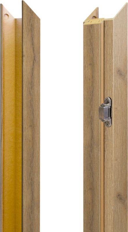 Baza ościeżnicy regulowana 175 - 195 mm prawa do drzwi bezprzylgowych dąb grandson