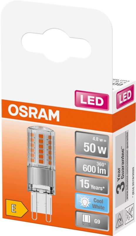 Żarówka LED Osram G9 600 lm 4000 K 320°