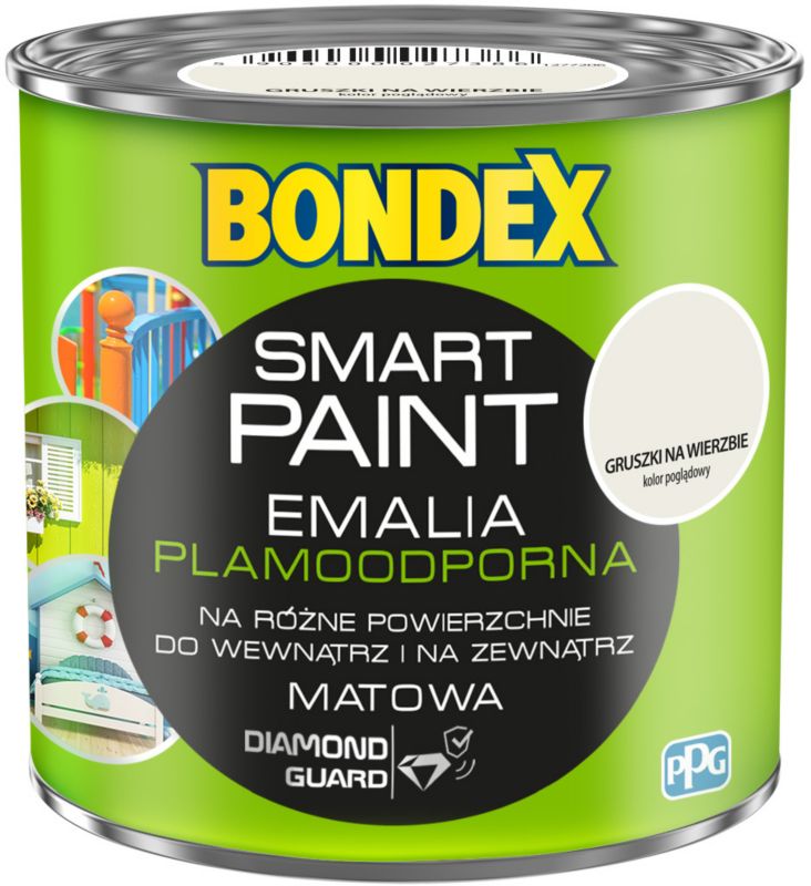 Emalia akrylowa Bondex Smart Paint gruszki na wierzbie 0,2 l