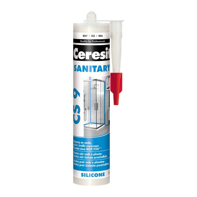 Silikon sanitarny Ceresit CS 9 antracyt 280 ml