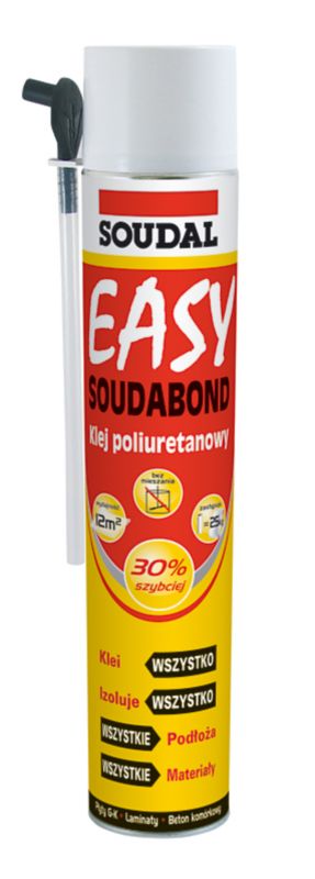 Klej Soudal Soudabond Easy do płyt g-k 750 ml